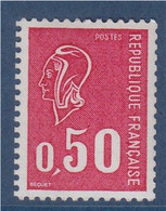 Marianne De Béquet Neuf De Roulette N°1664e Avec 060 Rouge Au Verso GT - 1971-1976 Marianne (Béquet)