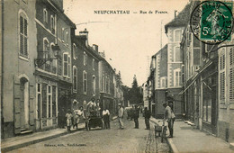 Neufchateau * La Rue De France * Coiffeur * Magasin Commerce LA Compagnie Singer - Neufchateau