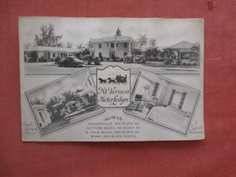 Non Postcard Advertisment-- Bi Fold Mt. Vernon Motor Lodge  Florida > West Palm Beach  Has Lite Ripple   > Ref 4770 - West Palm Beach