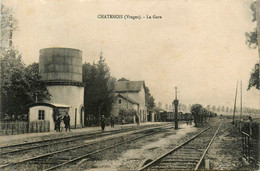Chatenois * La Gare * Ligne Chemin De Fer Des Vosges - Chatenois