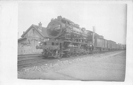 ¤¤  -  Carte-Photo D'un Train En Gare  -  Chemin De Fer  -  ¤¤ - Estaciones Con Trenes