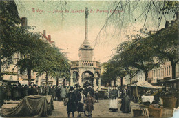 BELGIQUE  LIEGE  Place Du Marché - Luik