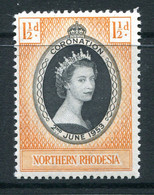 Northern Rhodesia 1953 QEII Coronation HM (SG 60) - Northern Rhodesia (...-1963)