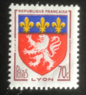 République Française - G1/21 - MNH - 1958 - Michel 1218 - Stadswapen Lyon - Timbres