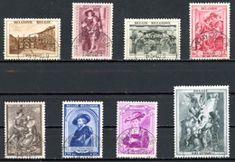 BE   504 - 511    Obl.   ---   Maison Rubens Anvers  --   Belles Oblitération Centrales Antwerpen - Used Stamps