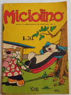 MICIOLINO  N. 15  DEL  1 AGOSTO 1960  EDIZIONI  FLAMINIA ( CART 48) - Humoristiques