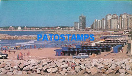 155389 ARGENTINA MIRAMAR VISTA PANORAMICA DE LA PLAYA ONLY FOR CUSTOMERS POSTAL POSTCARD - Argentine