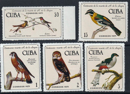 CUBA - Faune, Oiseaux - Y&T N° 1540-1547 - MNH - 1971 - Altri & Non Classificati