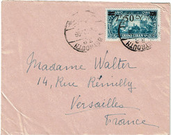 CTN67/ GRAND LIBAN LETTRE  BEYROUTH / VERSAILLES 24/12/1926 - Storia Postale