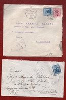EGITTO PROTETTORATO - UNA BUSTA DAL CAIRO +  REGISTERED DA FAGALA  PER FIRENZE  1920 - 1915-1921 Protettorato Britannico
