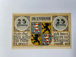 Allemagne Notgeld Hildburghausen 25 Pfennig - Collections