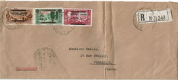 CTN67/ GRAND LIBAN LETTRE   RECOMMANDEE BEYROUTH / VERSAILLES MAI 1929 - Storia Postale