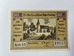 Allemagne Notgeld Hohenfriedeburg 50 Pfennig - Collections