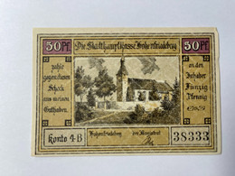 Allemagne Notgeld Hohenfriedeburg 50 Pfennig - Collections