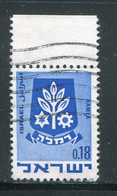 ISRAEL- Y&T N°382A- Oblitéré - Gebruikt (met Tabs)