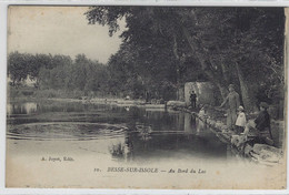 DEPT 83 / BESSE SUR ISSOLE - AU BORD DU LAC - Besse-sur-Issole