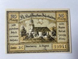 Allemagne Notgeld Hohenfriedeburg 25 Pfennig - Collections