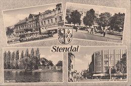 D-39576 Hansestadt Stendal - Alte Ansichten - Breitestraße - HO Warenhaus - Sperlingsplatz - Stendal