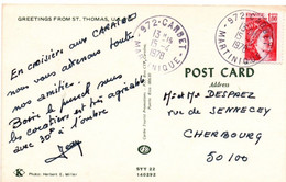 972 Carbet - 1978 Martinique - Carte Postale - Lettres & Documents