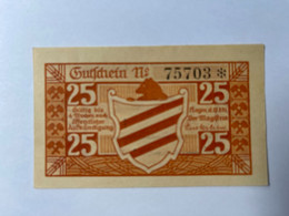 Allemagne Notgeld Hoyn 25 Pfennig - Collections