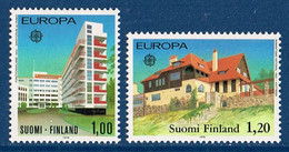 Finnland 1978 , " EUROPA - Baudenkmäler " ;  Mi. 825-826  Postfrisch / MNH / Neuf - Otros & Sin Clasificación