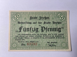 Allemagne Notgeld Itzehoe 50 Pfennig - Collections