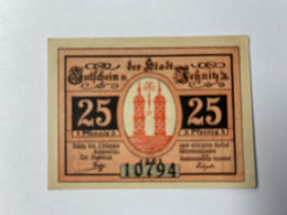 Allemagne Notgeld Jesznitz 25 Pfennig - Collections