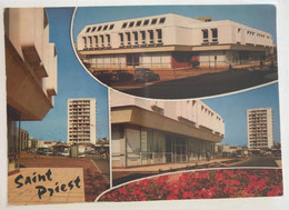 69 Saint Priest 1986 Hotel De Ville 3 Vues Immeuble Autos - Saint Priest