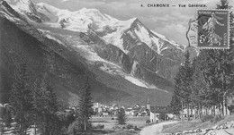 Chamonix         74          Vue Générale      N°  4     (voir Scan) - Chamonix-Mont-Blanc