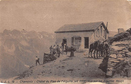 Chamonix         74          Chalet Du Plan De L'Aiguille. Vue Sur Les Aiguilles Rouge        N°  18     (voir Scan) - Chamonix-Mont-Blanc