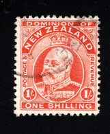 1909 Edward VII Mi NZ 130A Sn NZ 139 Yt NZ 143 Sg NZ 394 - Usati