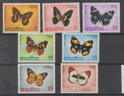 LESOTO  1973  **   MNH   YVERT    242/48     MARIPOSAS - Lesotho (1966-...)