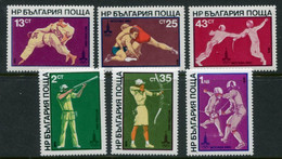 BULGARIA 1979 Olympic Games, Moscow IV MNH / **.  Michel 2853-58 - Ongebruikt