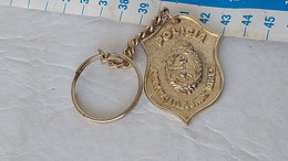 Argentina Argentine Police Badge Keychain NOS #20 - Equipement