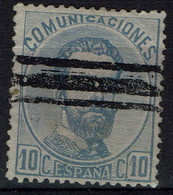 SPAIN 1872 KING AMADEO I MI No 113 USED VF!! - Used Stamps