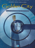 GOLDEN CITY  "Le Dossier Harrison"  Tome 5   De PECQUEUR / MALFIN / SCHELLE & ROSA    Edition DELCOURT - Golden City