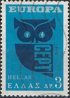 GREECE 1970 Europa - 3d. Owl And CEPT Emblem FU - Used Stamps