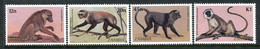 Zambia 1985 Primates Set MNH (SG 425-428) - Zambie (1965-...)