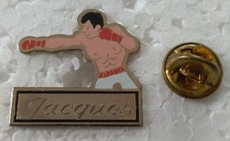 Pin's - Sports - Boxe - Jacques - - Boxe