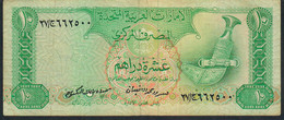 UNITED ARAB EMIRATES P8 10 DIRHAMS 1982  VFNO P.h. - Ver. Arab. Emirate