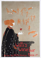 Magnifique Affiche Willi's Wine Bar Par GOPAL - Alcool Vin Wine - TBE - Poster & Plakate