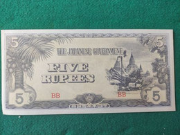 GIAPPONE 5 Rupees 1942 - Giappone