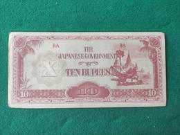 GIAPPONE 10 Rupees 1942 - Giappone