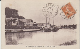 SARRALBE (57) - Le Port Du Canal - Bon état - Sarralbe