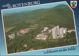 D-36199 Rotenburg A. D. Fulda - Luftkurort - Herz - Und Kreislaufzentrum - Hotel Rodenberg - Luftbild - Aerial View - Rotenburg