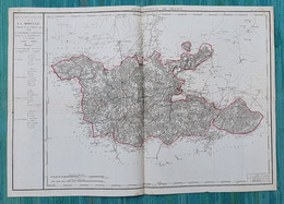 Très Ancienne Carte Département De Moselle - Atlas National De France - Fin 18ème Ou Début 19ème Siècle - Cartes Géographiques