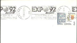 POSTMARKET ESPAÑA  MALAGA - 1992 – Séville (Espagne)