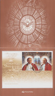 Poland 2014 Souvenir Booklet / Canonization Of Pope John Paul II And Pope John XXIII, Popes, Church / With FDC / F - Folletos/Cuadernillos