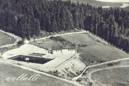Rarität MB Gruß Aus Schnett Kr. Hildburghausen Schwimmbad Wohnhäuser Ortsansicht Sw 5.10.1964 - Hildburghausen