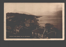 Rothesay - Ardbeg And Cowal Hills - Photo Card - 13,5 X 8,4 Cm - Bute